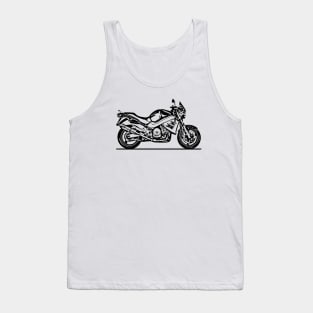 CB1100 X11 Motorcycle Sketch Art Tank Top